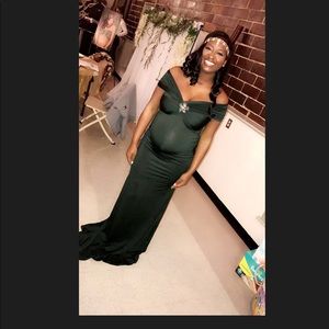 Long Evening Gown Style Dress.